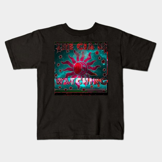 The CIA is Watching Kids T-Shirt by psanchez